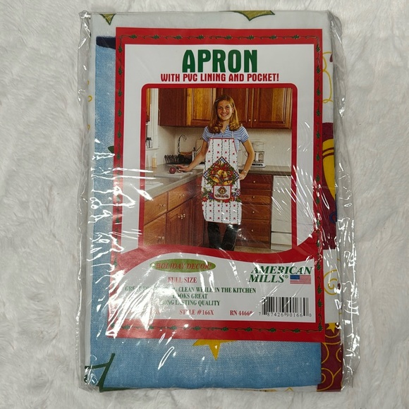 🎄 American Mills Apron - Picture 1 of 7